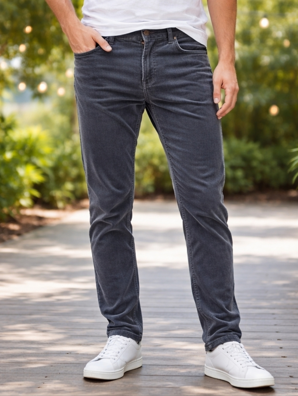 Pilero and The Letterpress Charcoal Gray Pants
